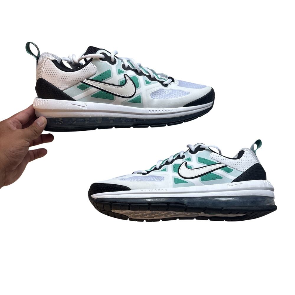 Nike Air Max Genome Clear Emerald White Black DC9410-300 Men's Size 11.5